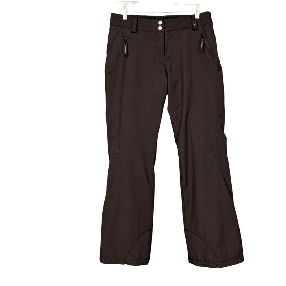 Fera Womens Ski Pants 10R Black Insulated Waterproof Snowboard‎ Nylon Fits 32x29